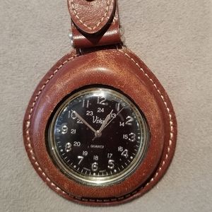 ACCUTIME VIVANI MENS MILITARY POCKET WATCH